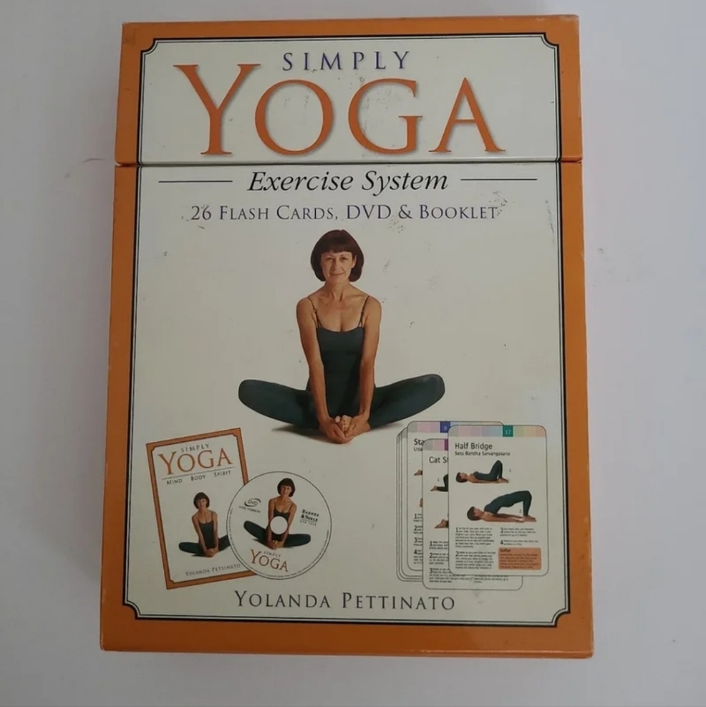 Simply Yoga Exercise System - (video & reference Cards)